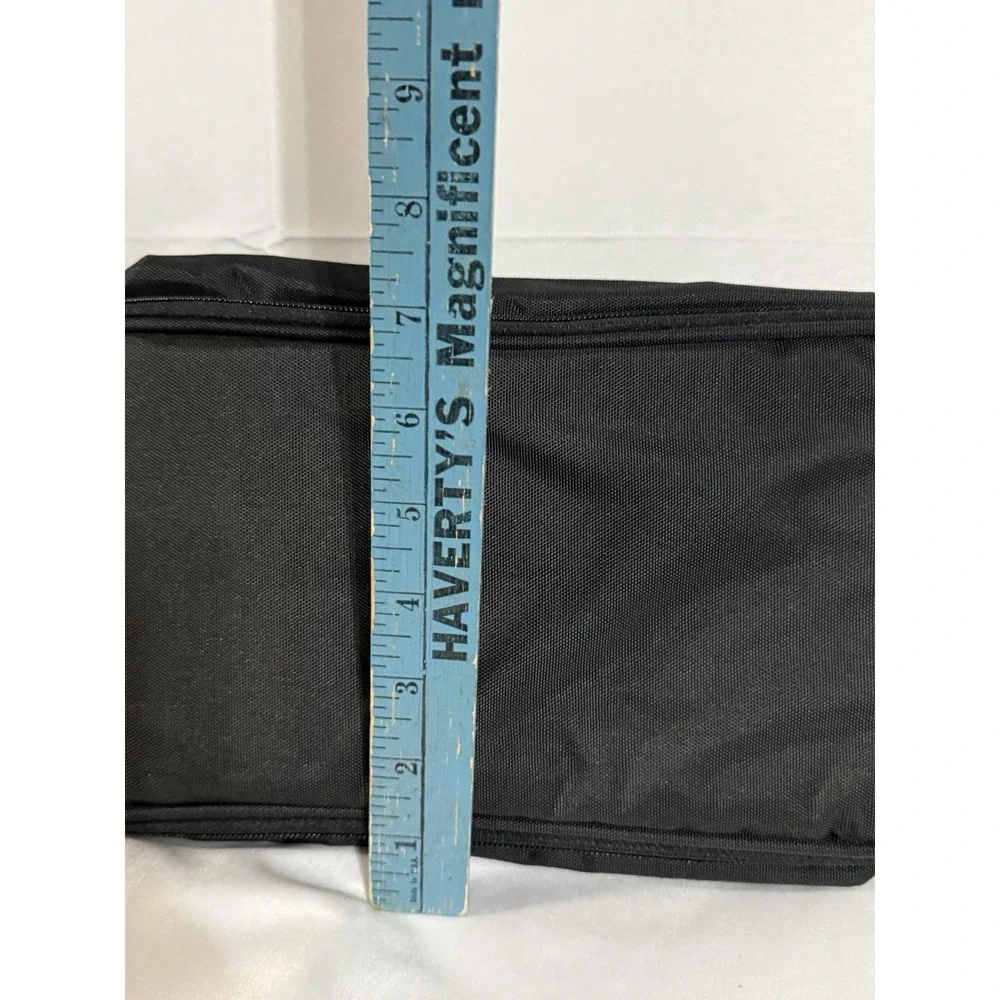 B&C Versatile Hanging Travel Organizer Bag Black Multi- Pockets